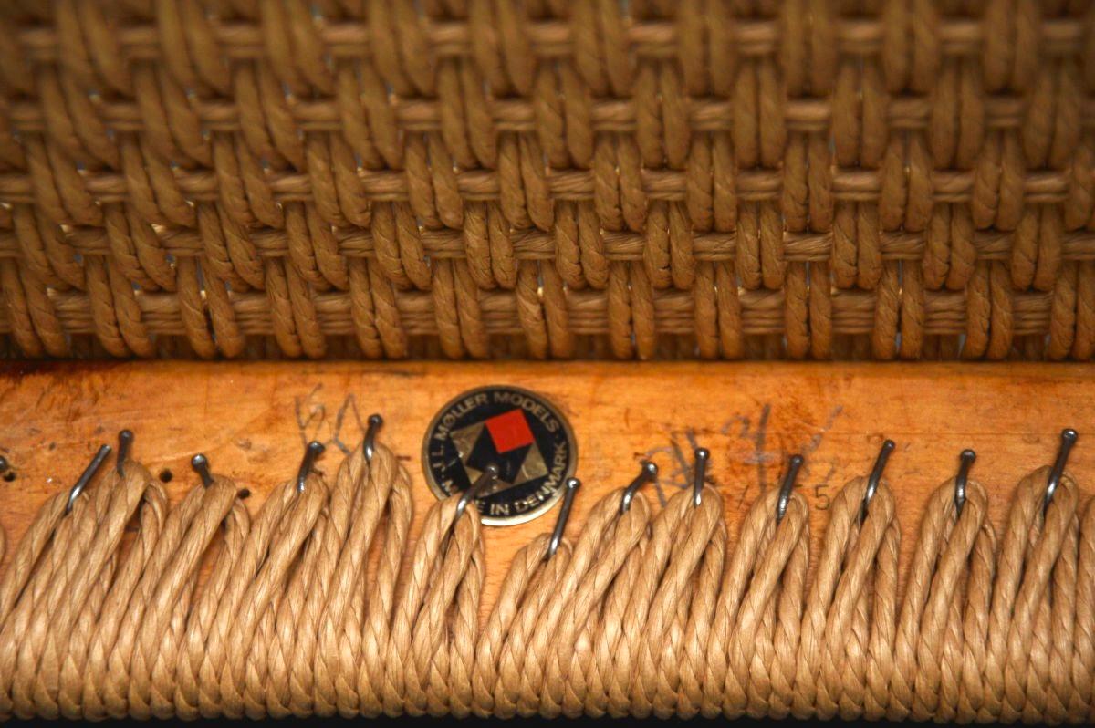 Dänischer Vintage-Ess-/Schreibtischstuhl Modell 78 von Niels Moller im Angebot 6