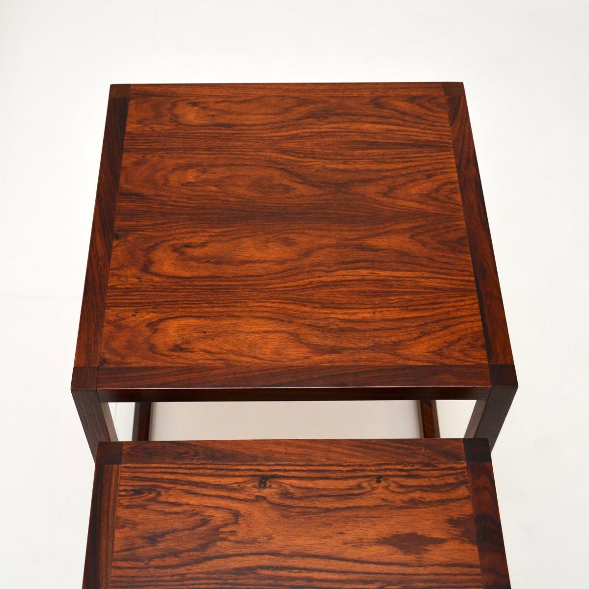Dänisches Set aus drei Tischen im Vintage-Stil von Aksel Kjersgaard im Angebot 2