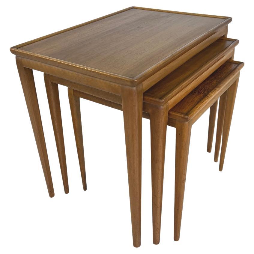Dänische Vintage-Nesting-Tische - Satz von 3 im Angebot