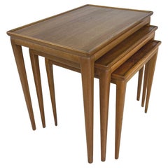 Tables gigognes vintage danoises - Lot de 3 Tables gigognes vintage danoises - Lot de 3