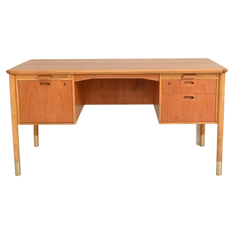 Danish Vintage Office Desk For Sale at 1stDibs
