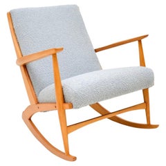 Chaise à bascule danoise vintage de Georg Jensen