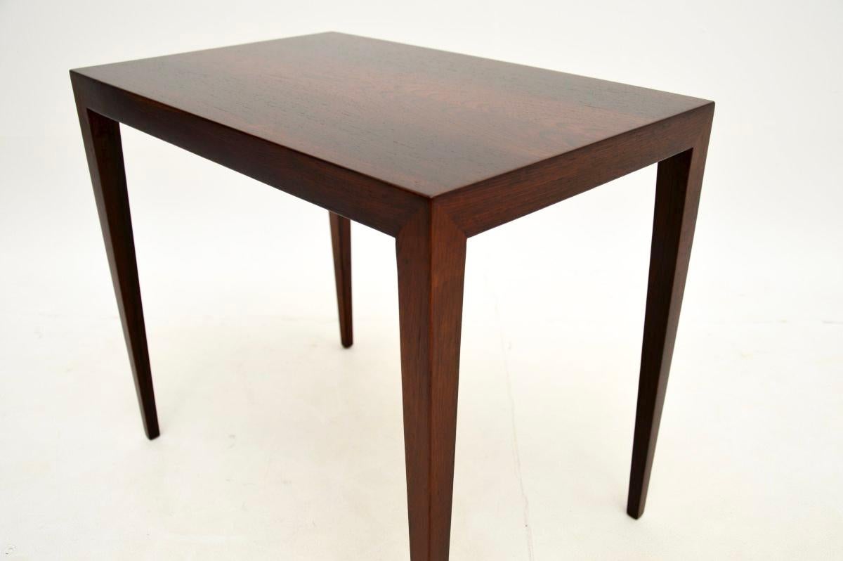 Milieu du XXe siècle Danish Vintage Side Table by Severin Hansen en vente