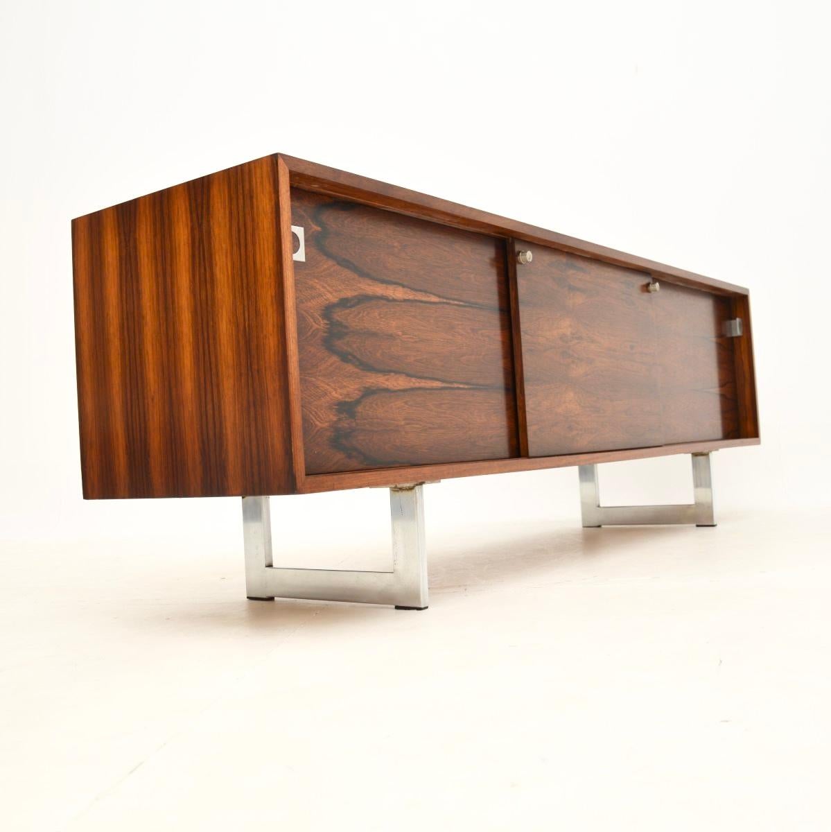 Chrome Danish Vintage Sideboard by Bodil Kjaer