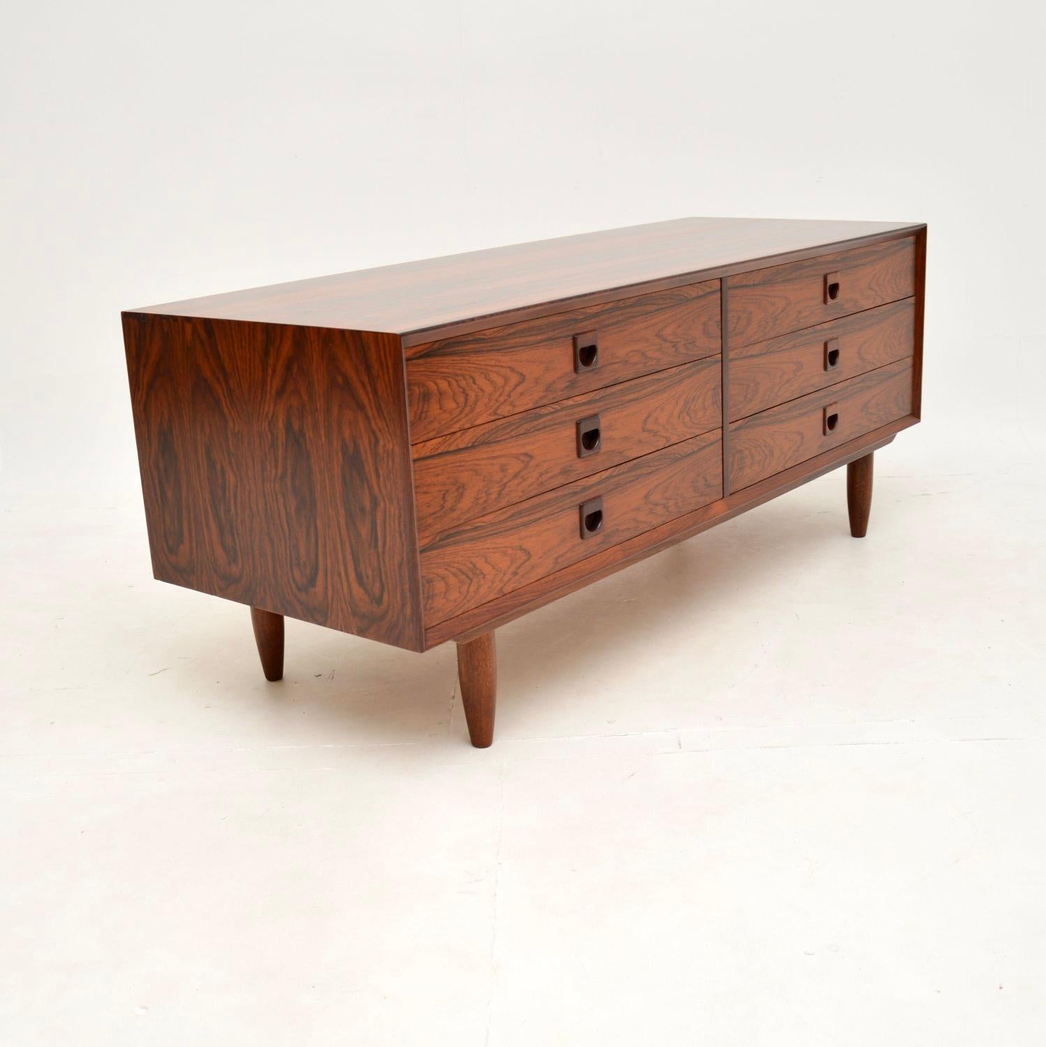 Mid-20th Century Danish Vintage Sideboard / Chest of Drawers For Sale