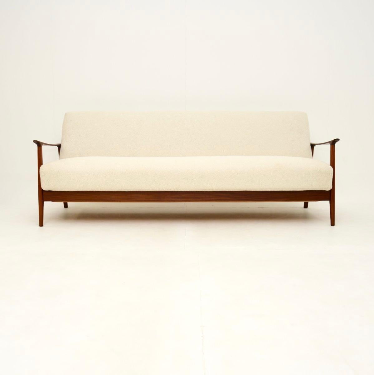 Mid-Century Modern Danish Vintage Sofa Bed For Sale