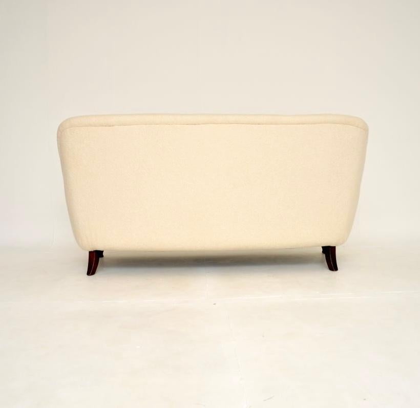 Sofá danés vintage de Berga Mobler en Bueno estado para la venta en London, GB