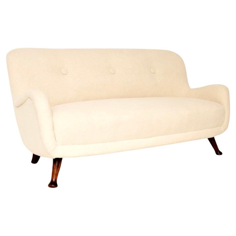 Sofá danés vintage de Berga Mobler en venta