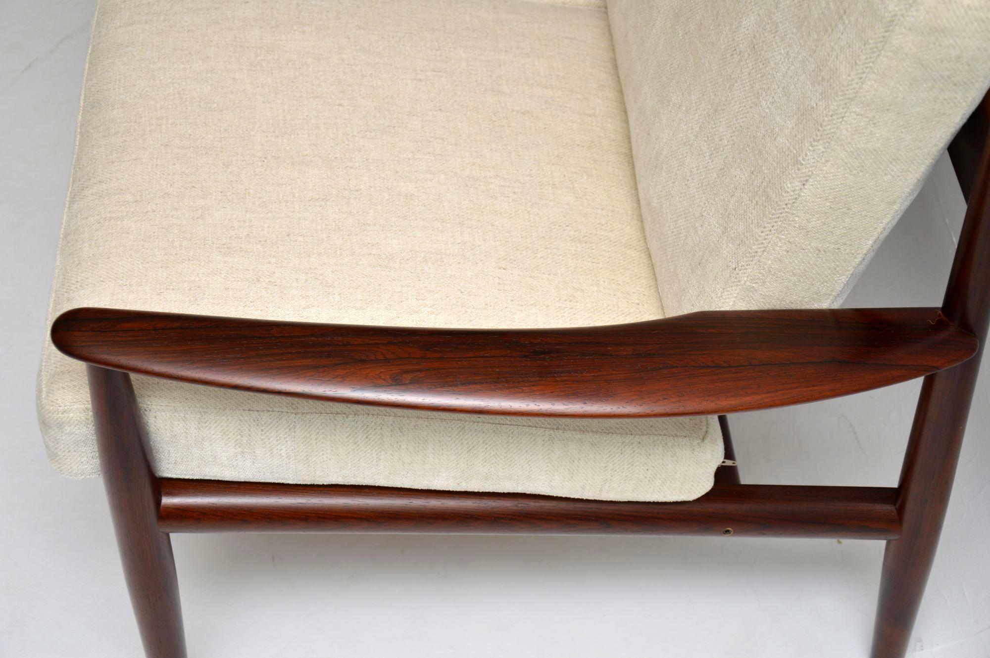 Canapé danois vintage Grete Jalk pour France and Son en vente 4