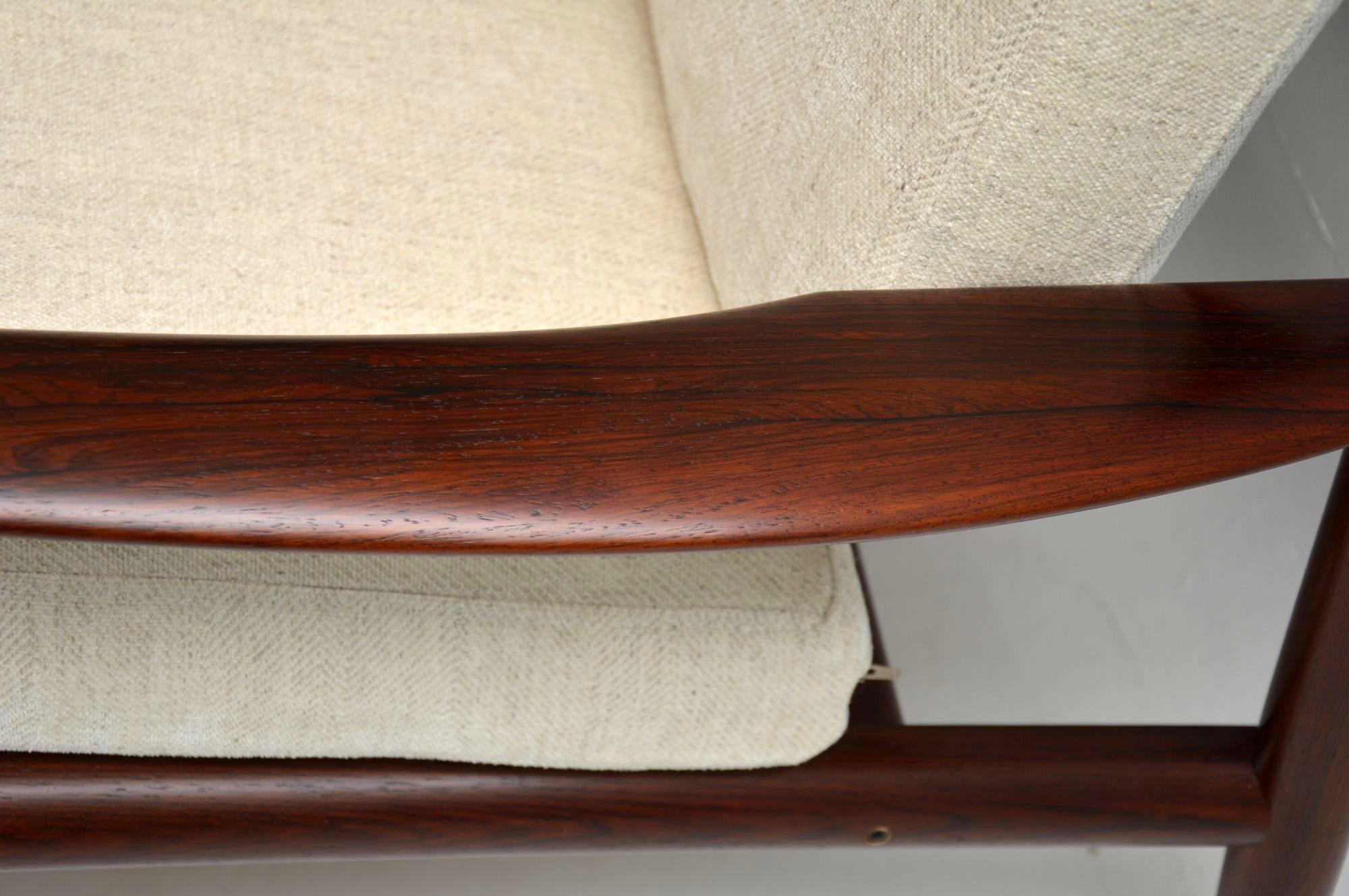 Canapé danois vintage Grete Jalk pour France and Son en vente 7