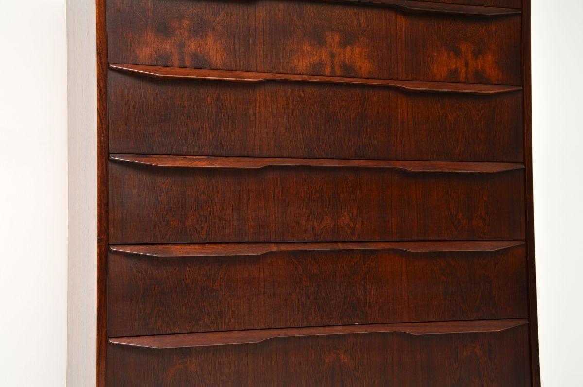 Cassettiera danese vintage Tallboy in vendita 3