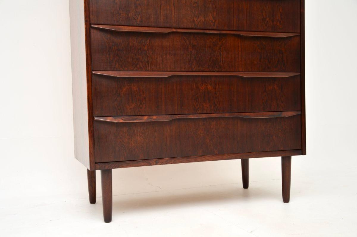 Cassettiera danese vintage Tallboy in vendita 4