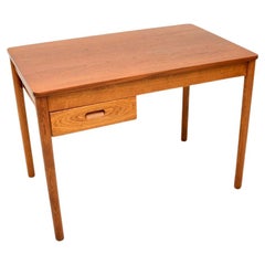Dänischer Vintage-Schreibtisch aus Teak und Eiche
