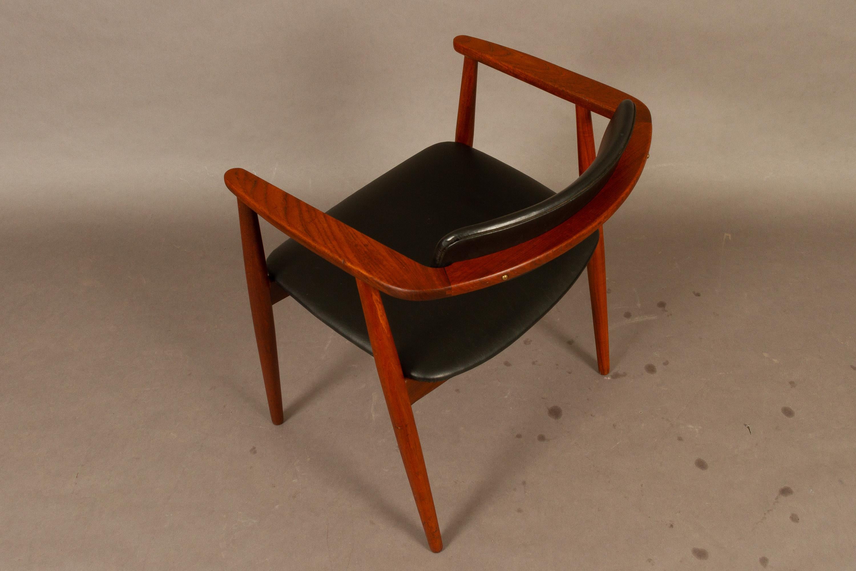 Danish Vintage Teak Armchair, 1960s 7