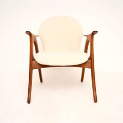 Danish Vintage Teak Armchair by Aage Christiansen