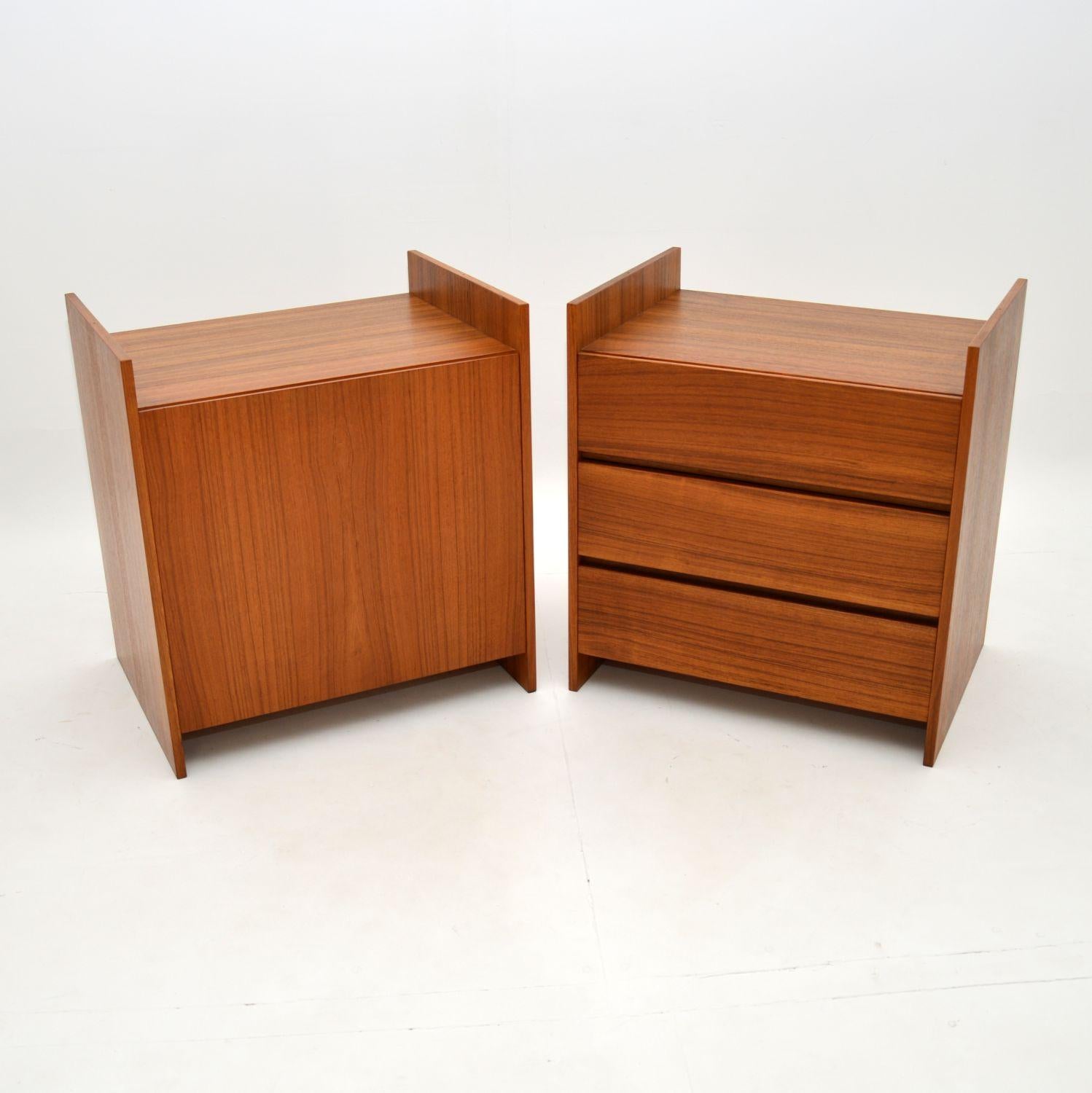 A wonderful and extremely rare Danish teak modular cabinet. We believe this was designed by Poul Cadovius, it was made in Denmark and dates from the 1960’s.

We obtained this from the original owner who bought it from Heal’s in the 1960’s, the