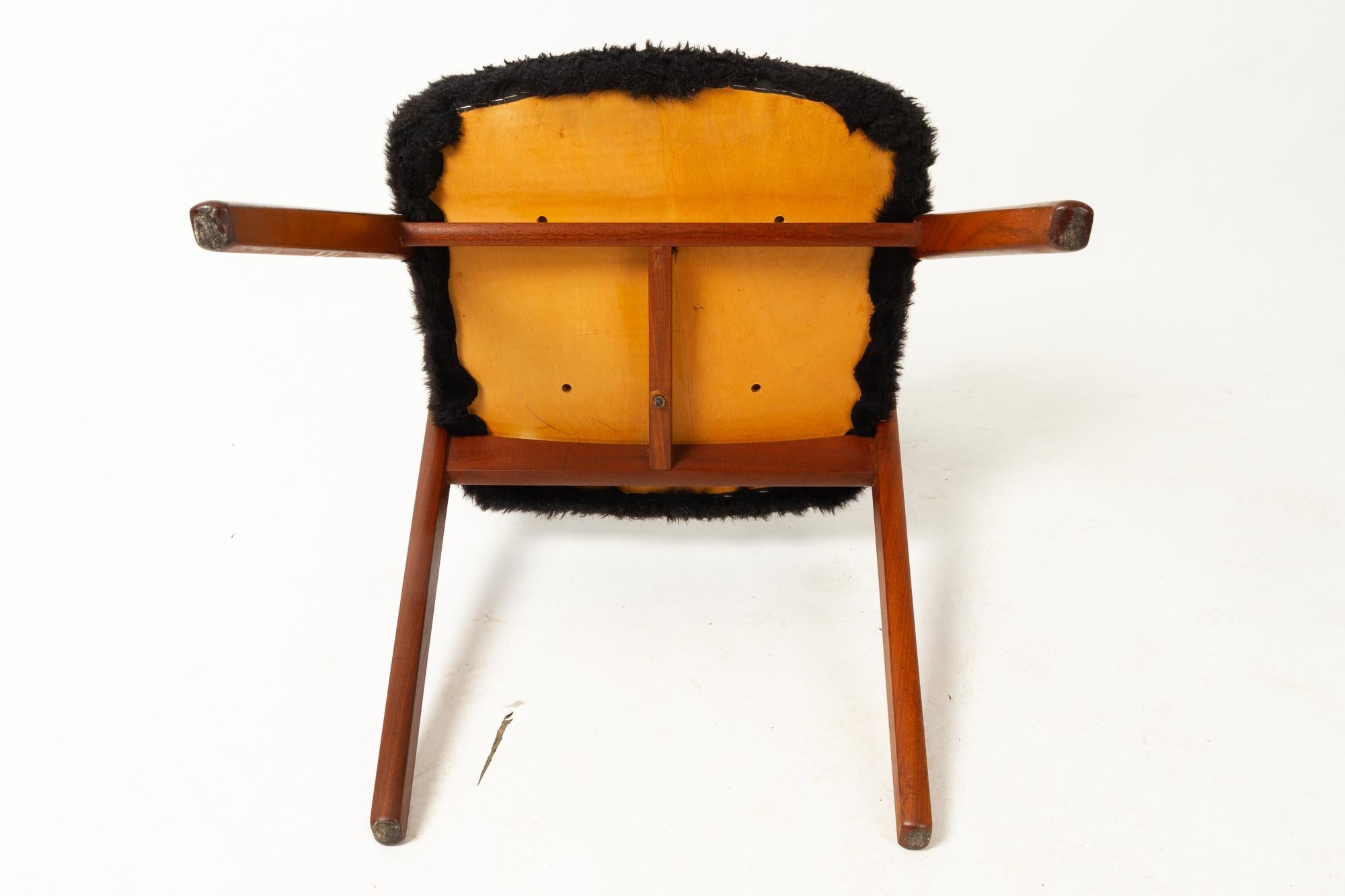 Danish Vintage Teak Chair, 1960s 5