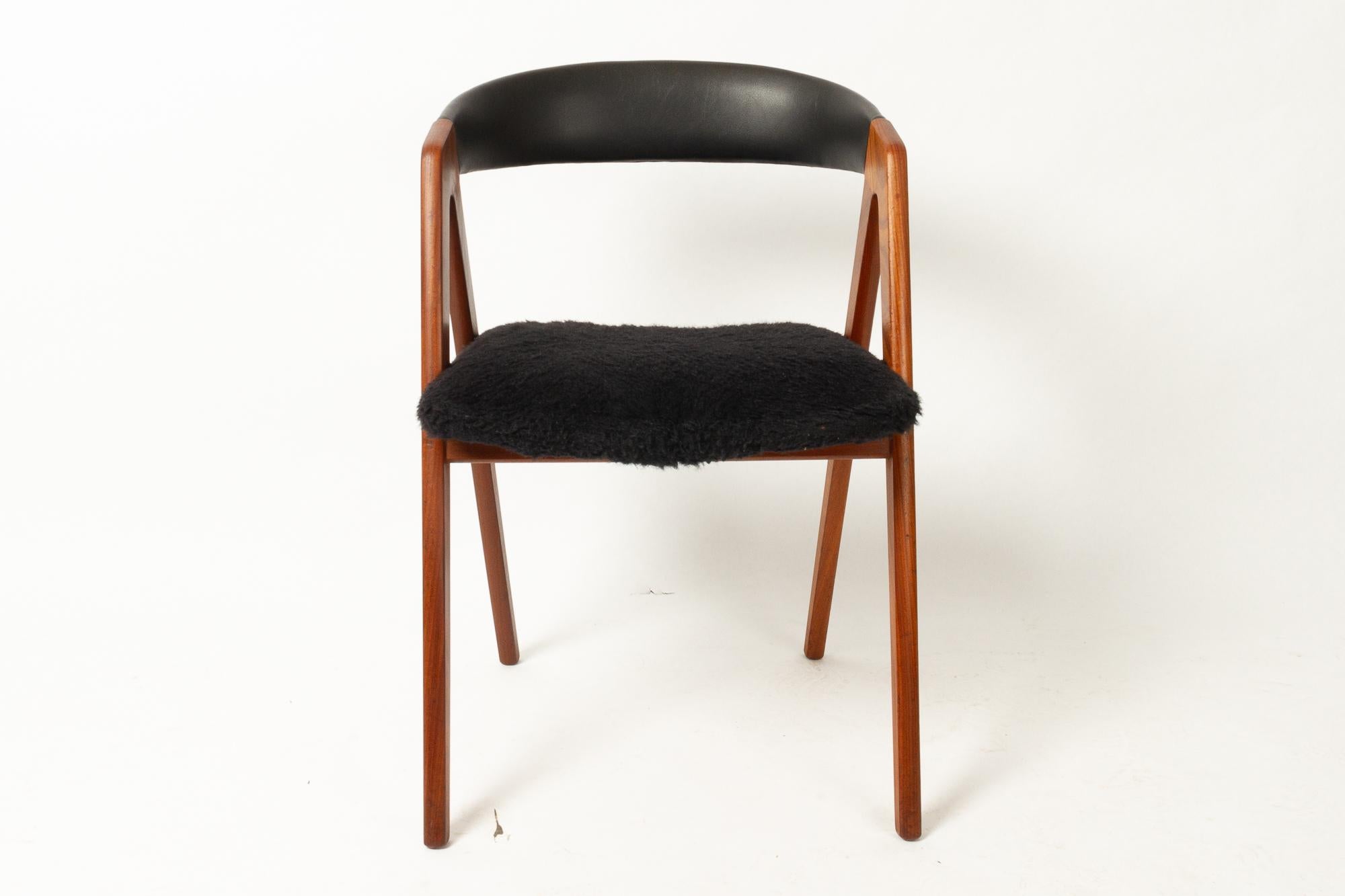 Danish Vintage Teak Chair, 1960s 1