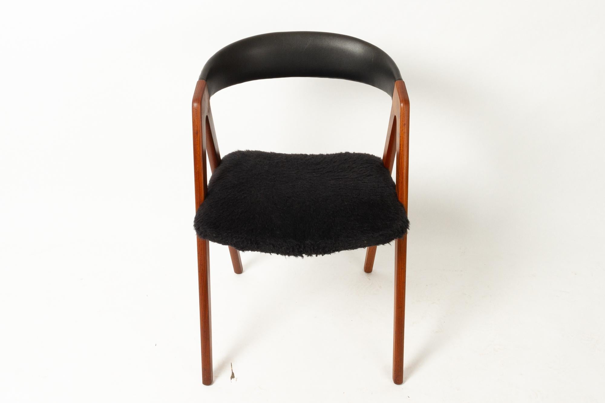 Danish Vintage Teak Chair, 1960s 2