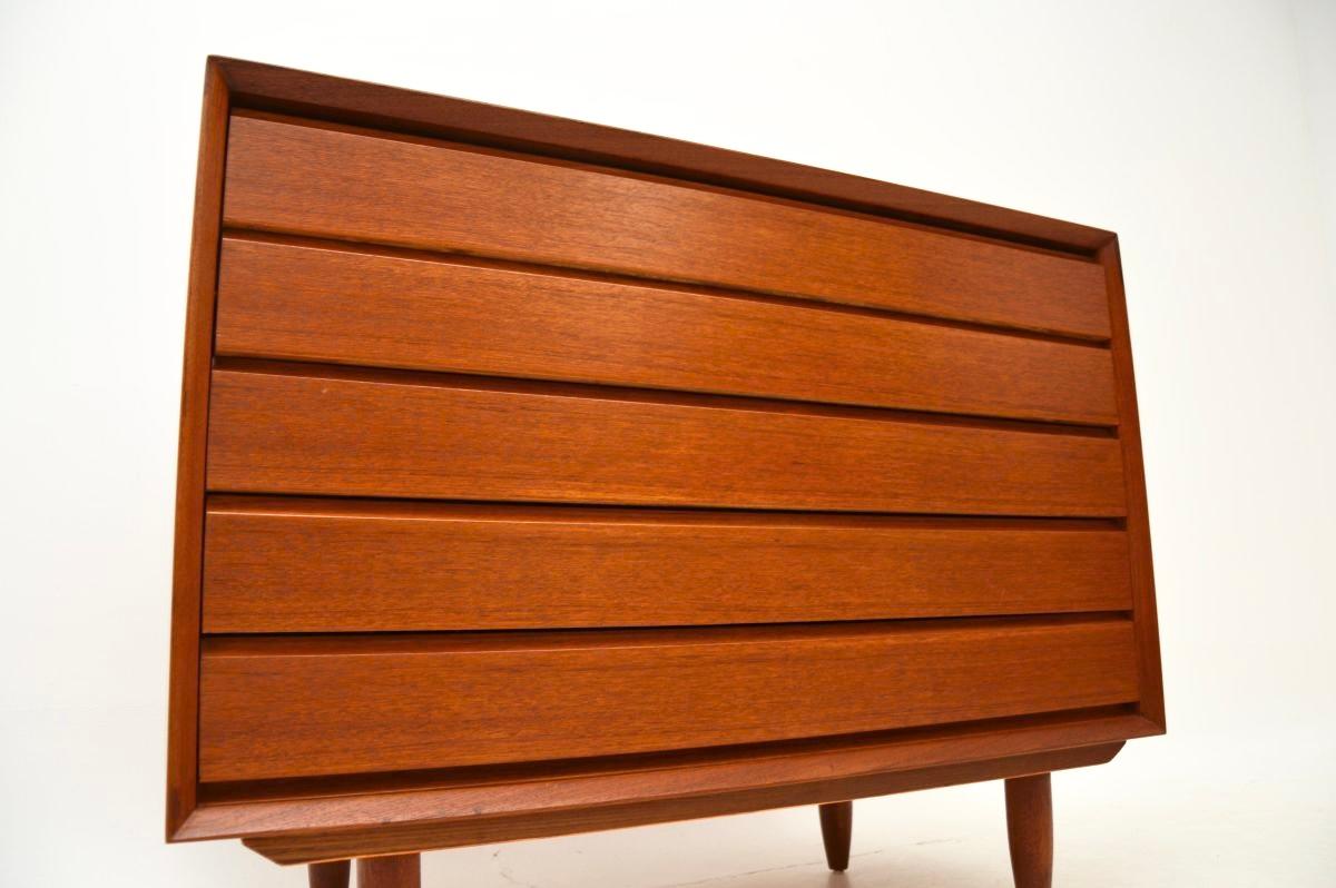 Danish Vintage Teak Chest of Drawers by Svend Aage Rasmussen 5