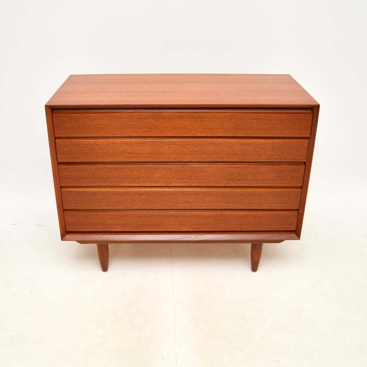 Danish Vintage Teak Chest of Drawers by Svend Aage Rasmussen 1