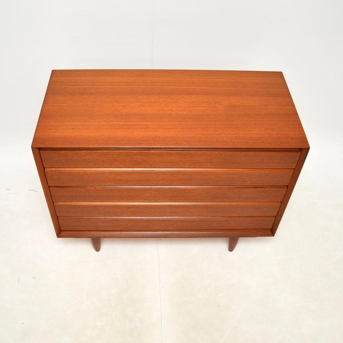 Danish Vintage Teak Chest of Drawers by Svend Aage Rasmussen 2