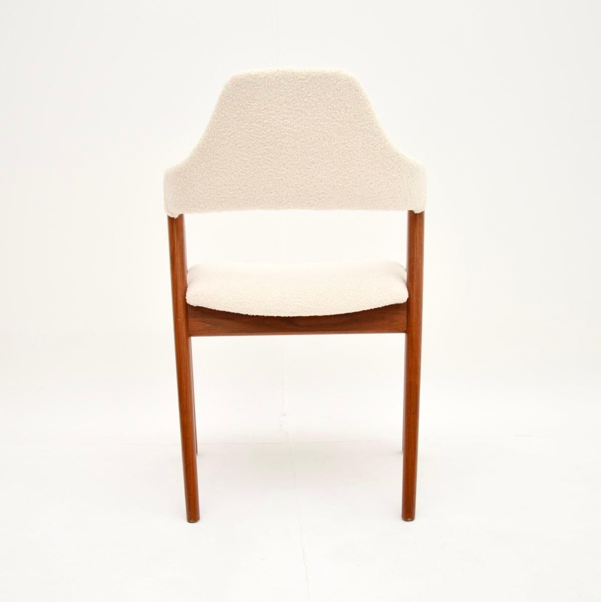 Danish Vintage Teak Compass Chair by Kai Kristiansen For Sale 1