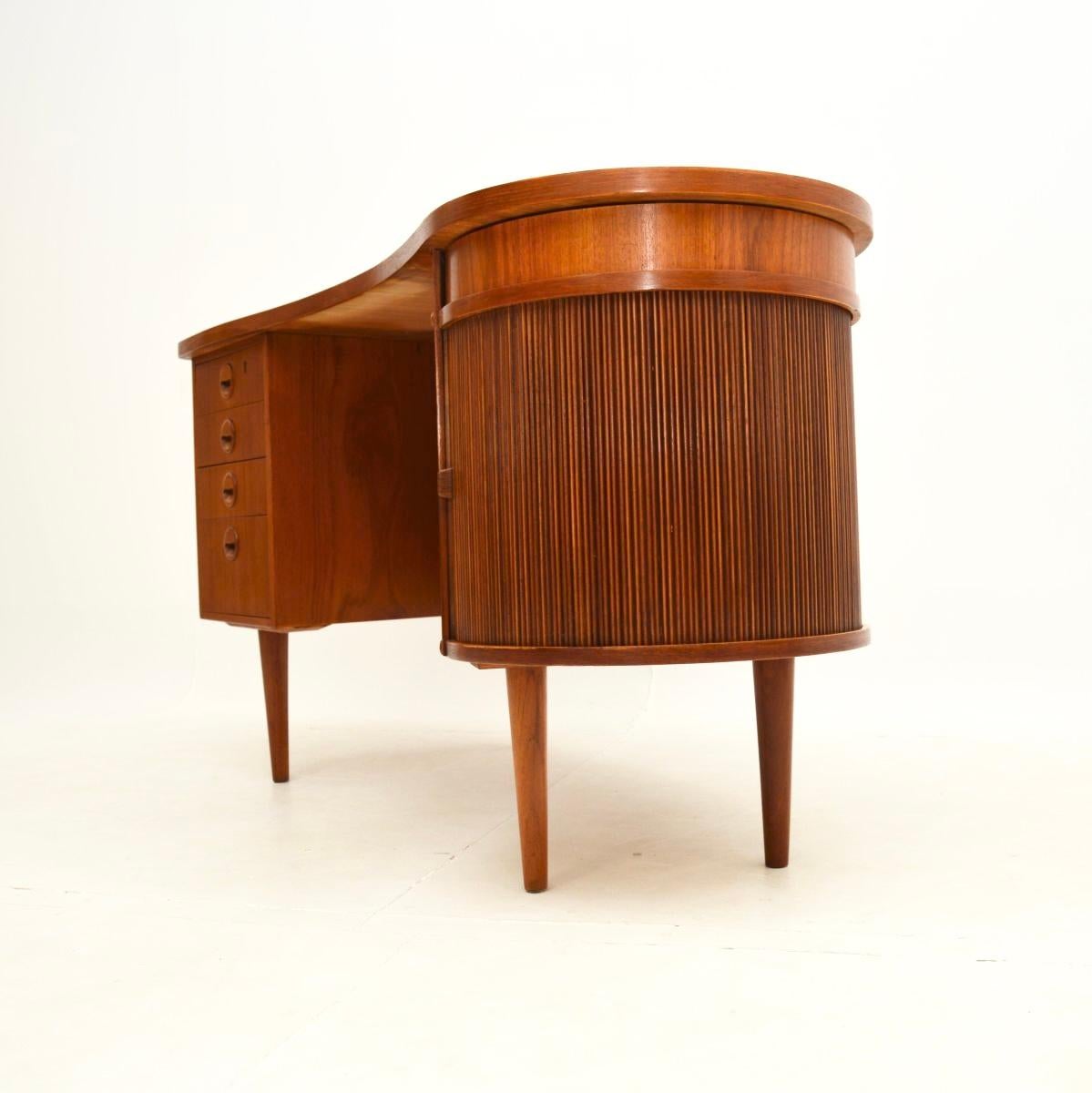 Scrivania vintage danese in teak di Kai Kristiansen in vendita 2