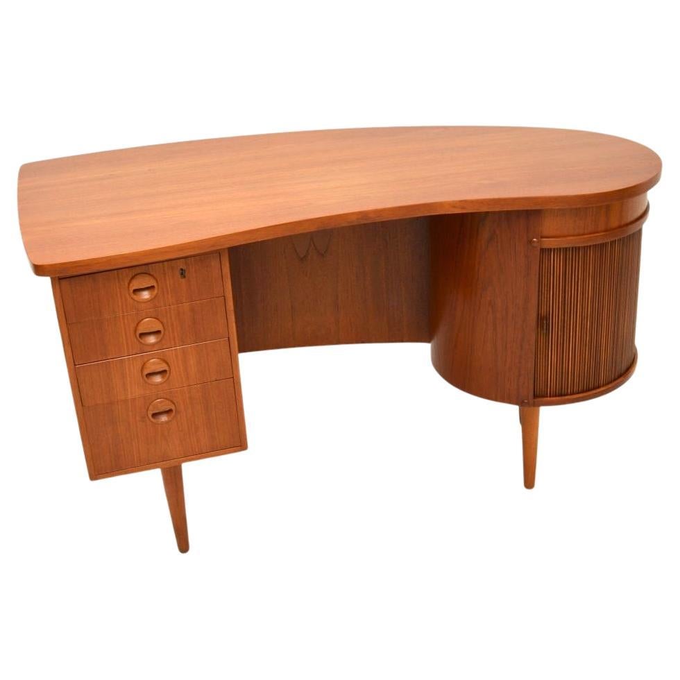 Danish Vintage Teak Desk by Kai Kristiansen