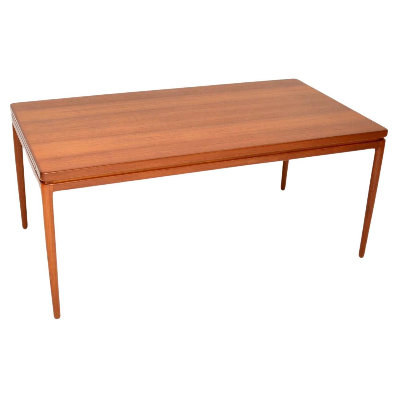 Danish Vintage Teak Dining Table by Johannes Andersen