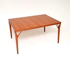 Danish Vintage Teak Dining Table by Willy Sigh