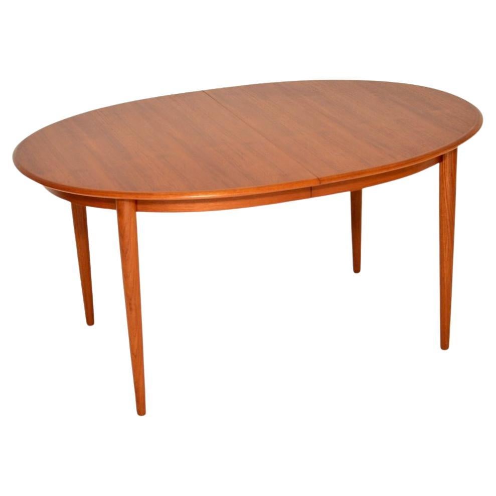 Tavolo da pranzo allungabile in teak Vintage By