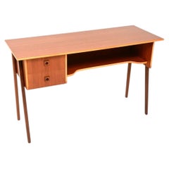 Danish Vintage Teak Free Standing Desk