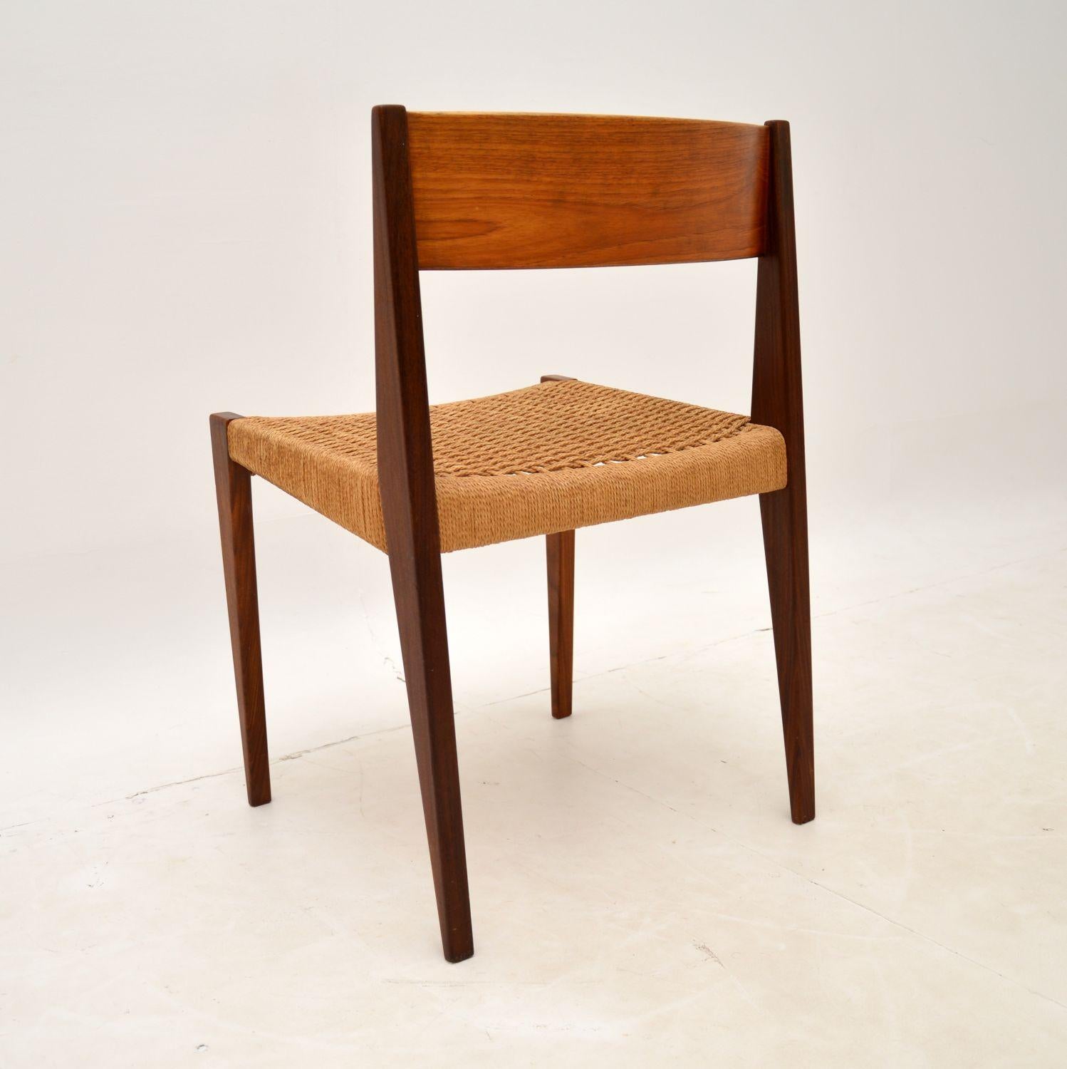 Danish Vintage Teak 'Pia' Chair by Poul Cadovius 2
