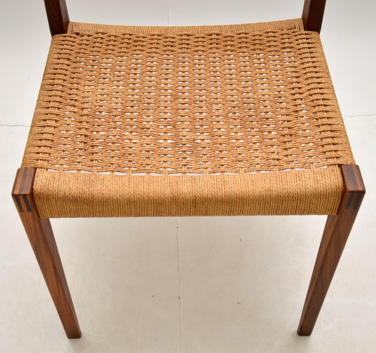 Danish Vintage Teak 'Pia' Chair by Poul Cadovius In Good Condition In London, GB