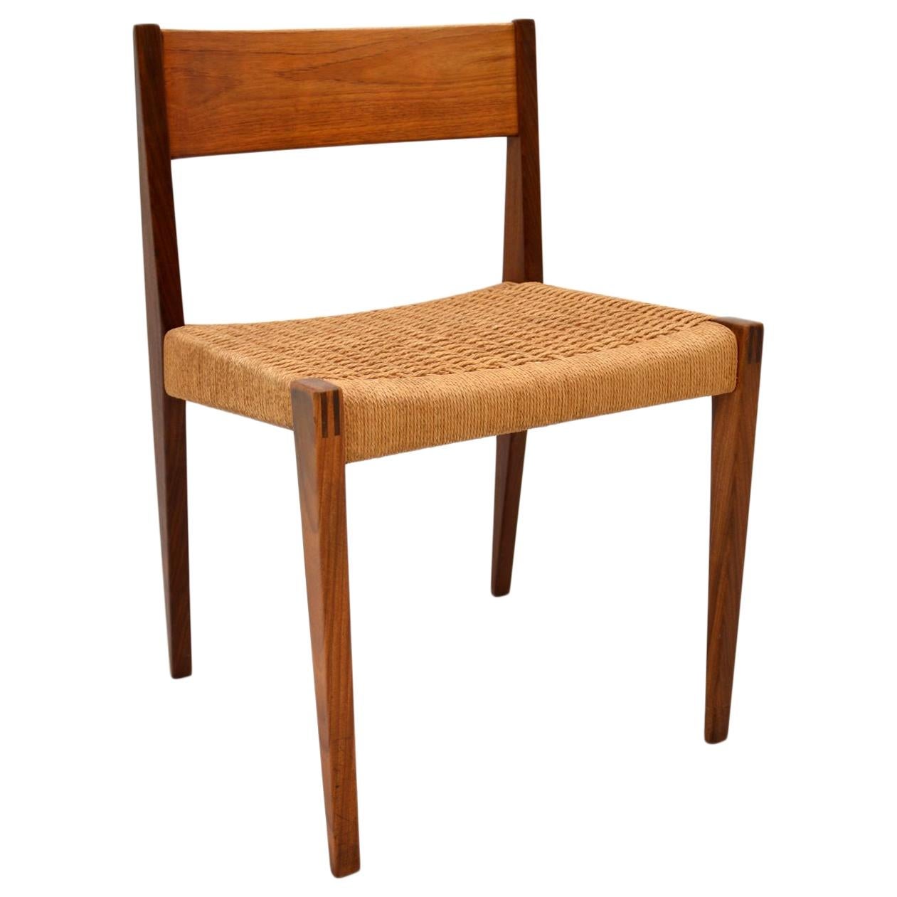 Danish Vintage Teak 'Pia' Chair by Poul Cadovius