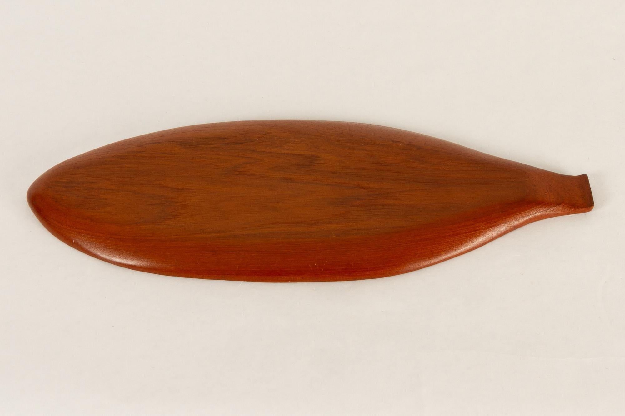 Danish Vintage Teak Serving Trays 1960s Set of 4 For Sale 2