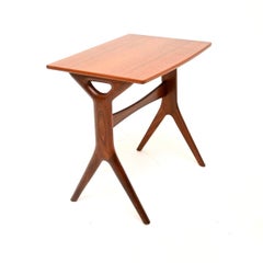 Danish Vintage Teak Side Table by Johannes Andersen