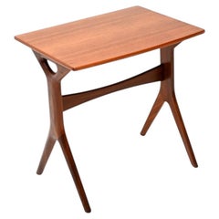 Danish Vintage Teak Side Table by Johannes Andersen