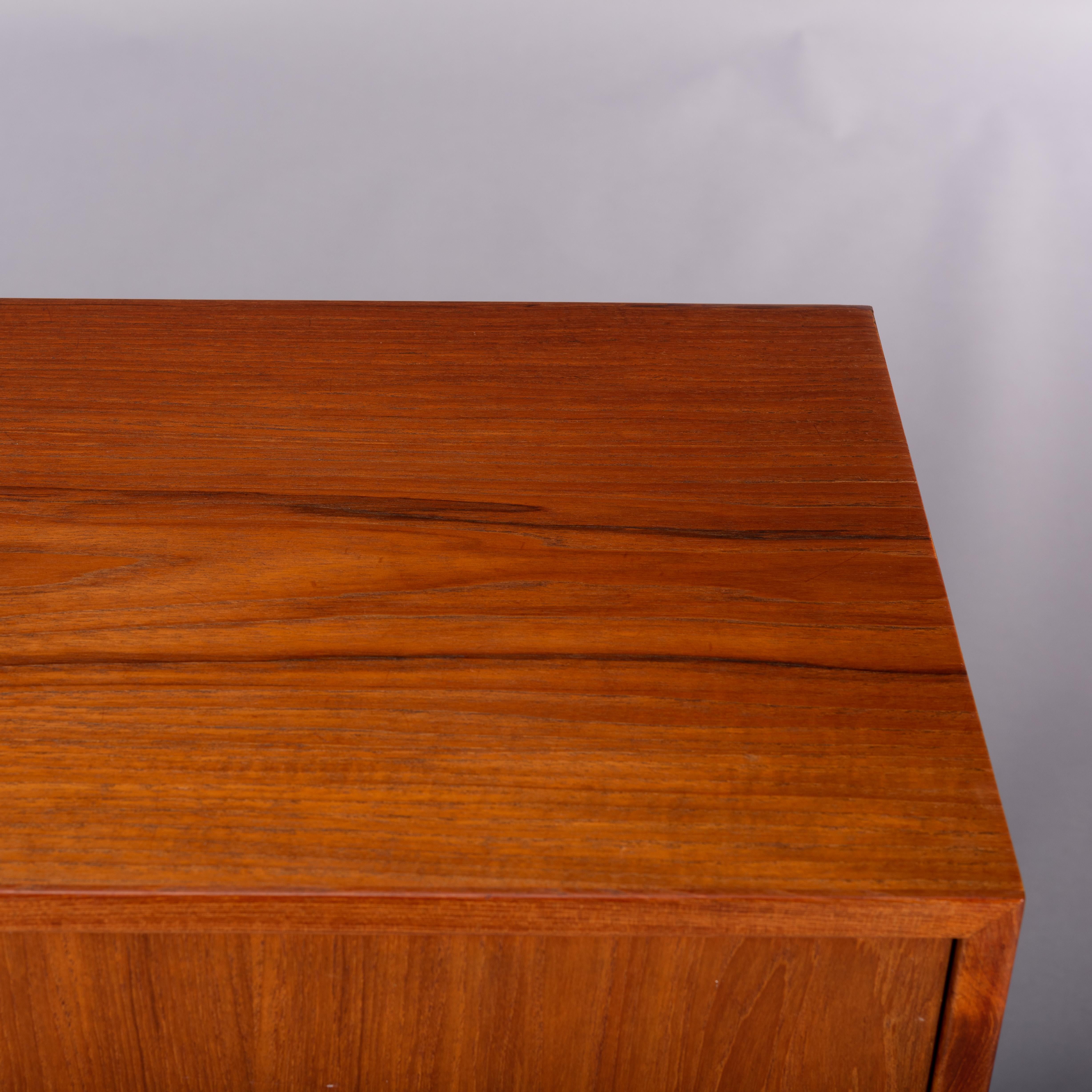 20th Century Danish Vintage Teak Small Sideboard, 1960s