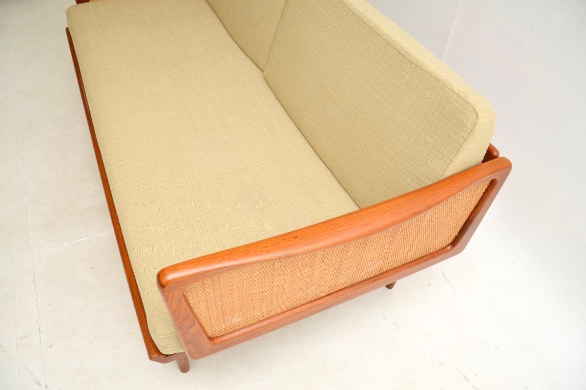 Danish Vintage Teak Sofa Bed by Peter Hvidt and Orla Mølgaard-Nielsen 8