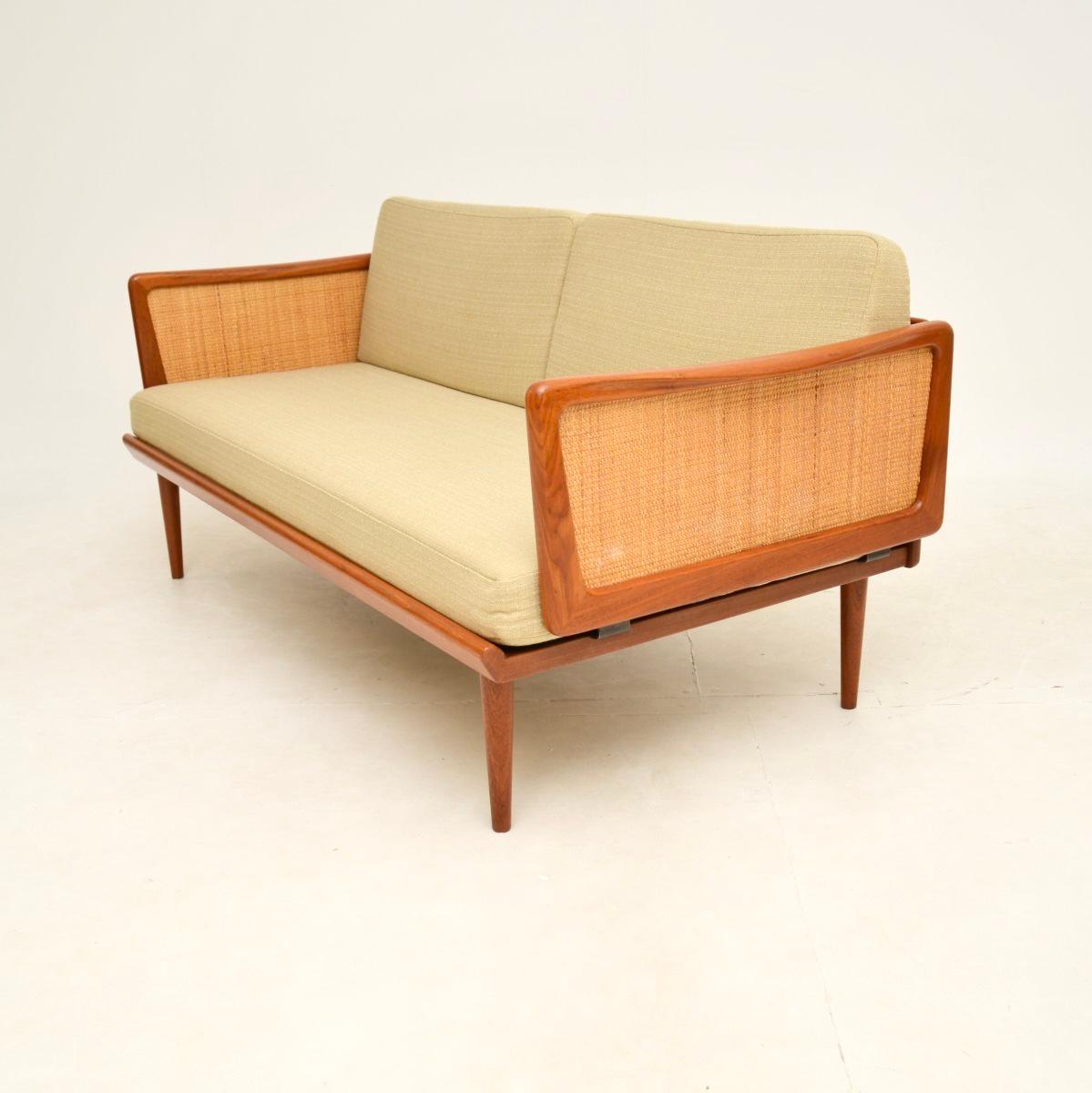 Danish Vintage Teak Sofa Bed by Peter Hvidt and Orla Mølgaard-Nielsen In Good Condition In London, GB