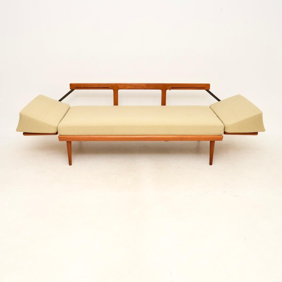 Danish Vintage Teak Sofa Bed by Peter Hvidt and Orla Mølgaard-Nielsen 2