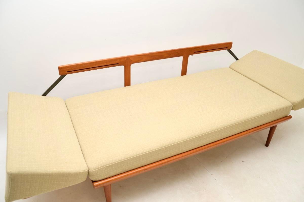 Danish Vintage Teak Sofa Bed by Peter Hvidt and Orla Mølgaard-Nielsen 3