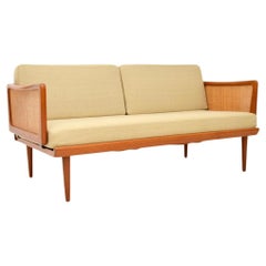 Danish Retro Teak Sofa Bed by Peter Hvidt and Orla Mølgaard-Nielsen