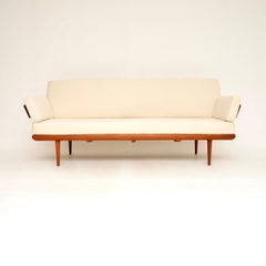 Danish Vintage Teak Sofa / Day Bed by Peter Hvidt and Orla Mølgaard-Nielsen