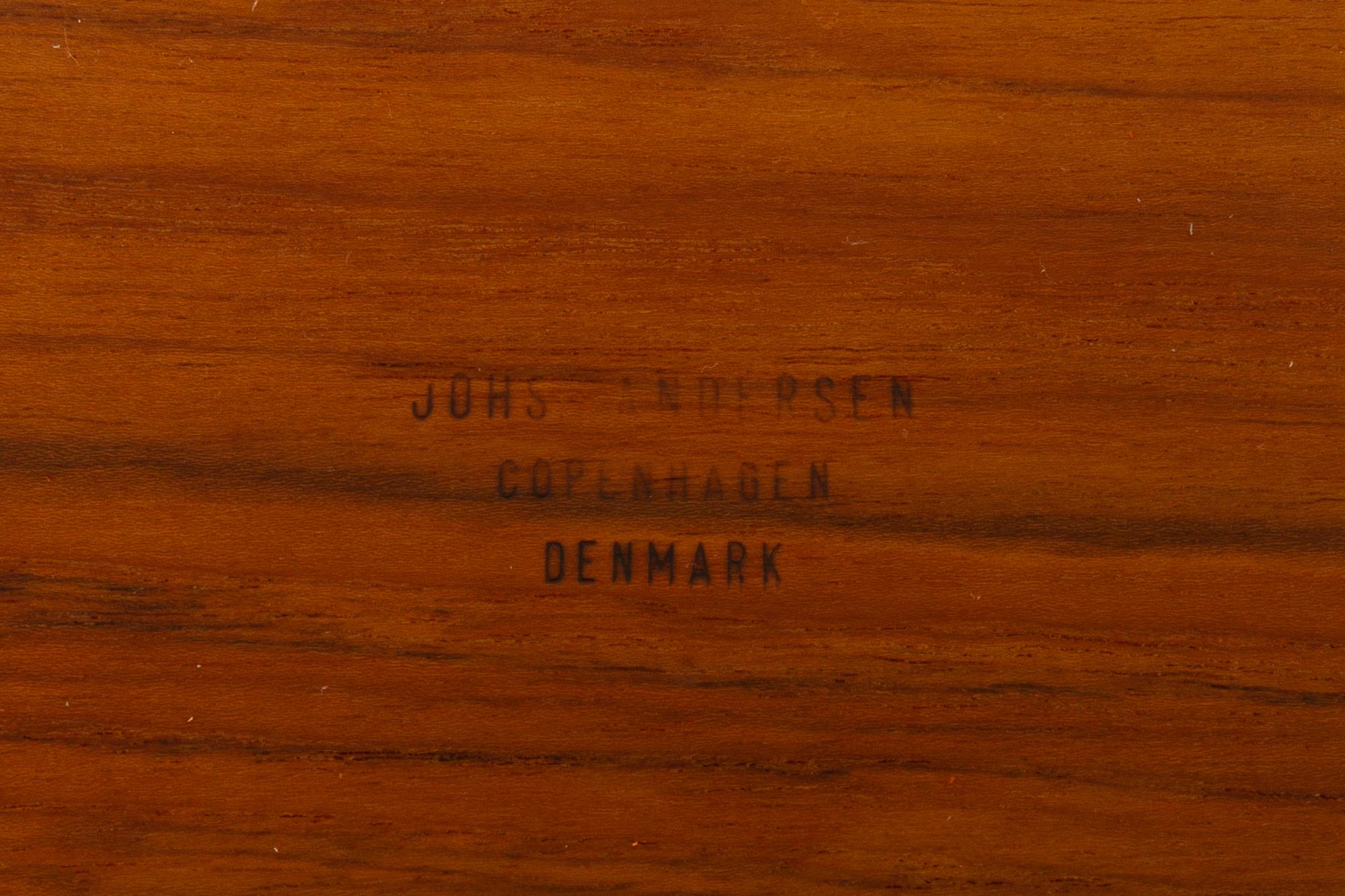 Danish Vintage Teak Tray, Plates and Bowl 1960s Set of 9 7