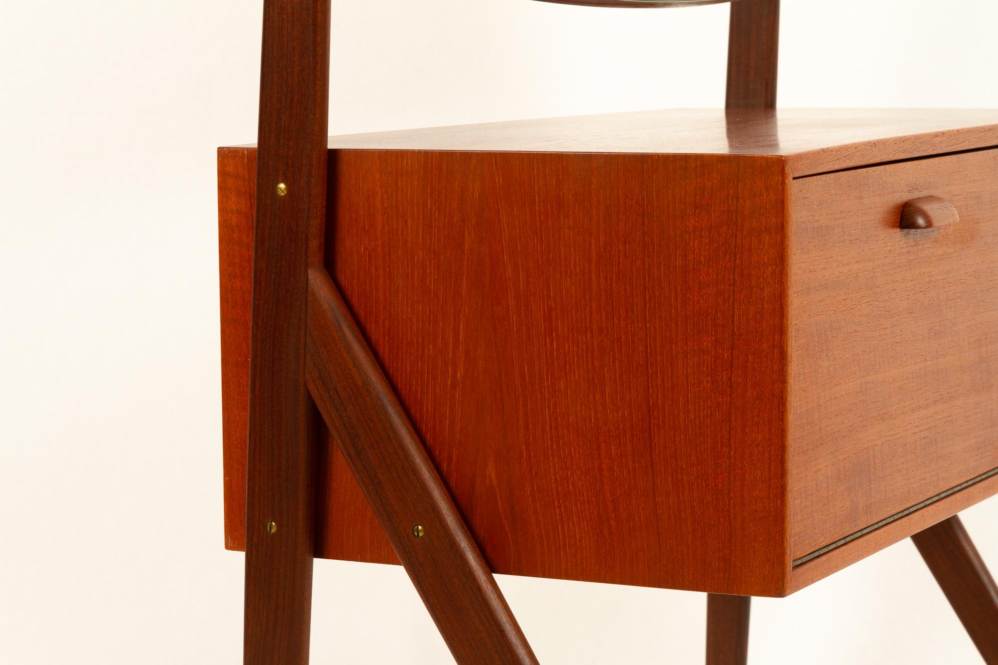 Danish Vintage Teak Vanity by Ølholm, 1960s 6