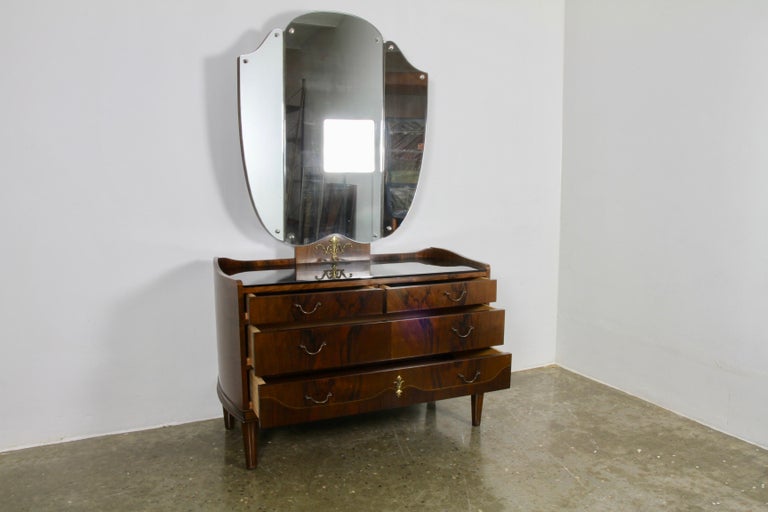 Danish Vintage Vanity Set, 1950s at 1stDibs
