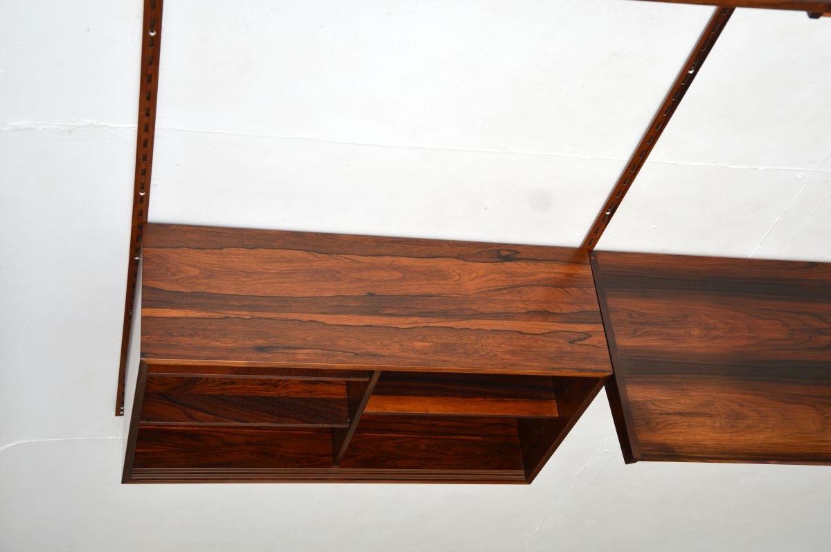 Danish Vintage Wall Mounting Shelving System by Kai Kristiansen im Angebot 3